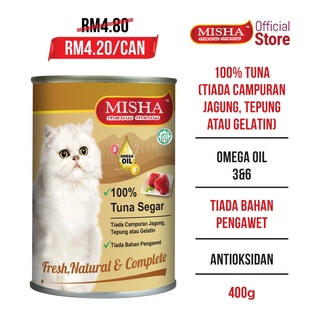 Makanan kucing misha