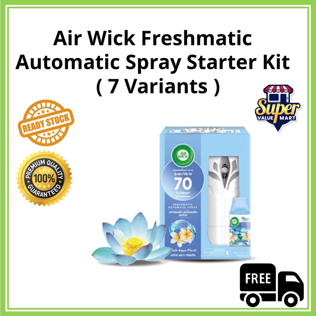 Air Wick Freshmatic Automatic Spray Starter Kit ( 7 Variants ) Shopee Malaysia