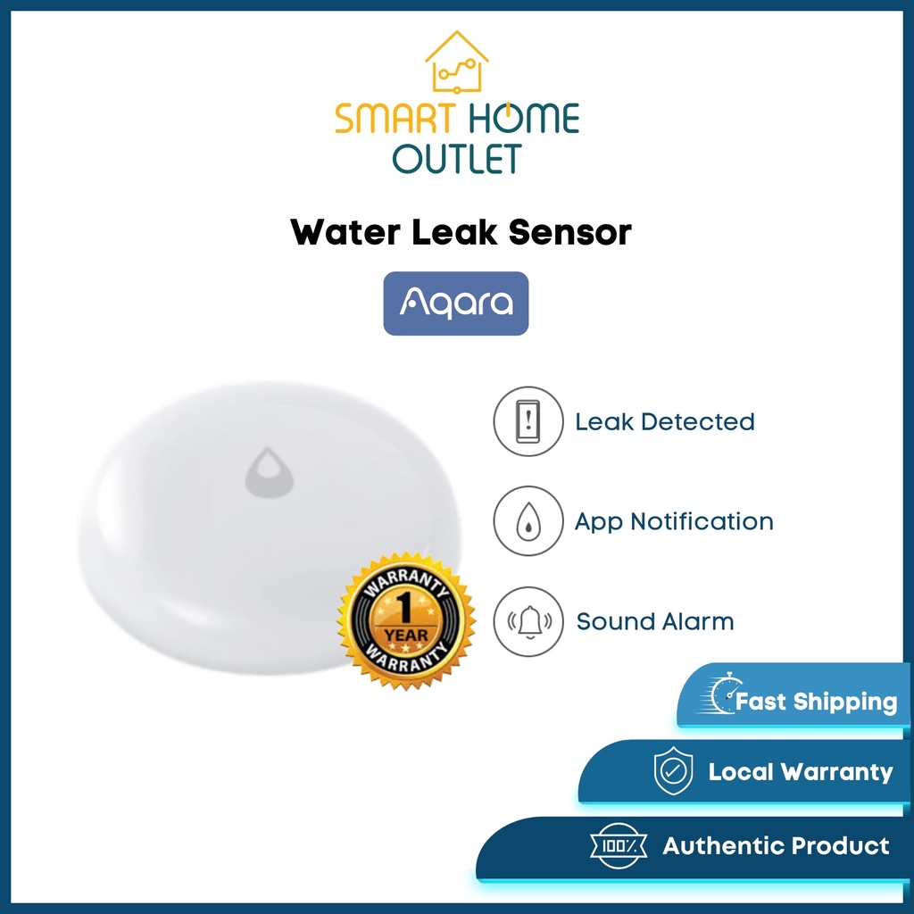SHO Aqara Water Leak Sensor Smart Leaking Alarm Immersion Monitoring ...