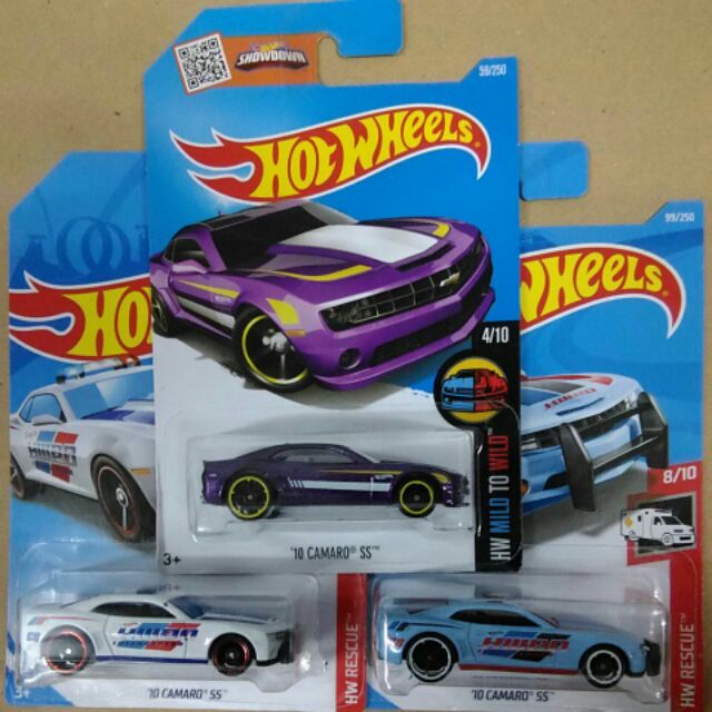 hot wheels 10 camaro ss police