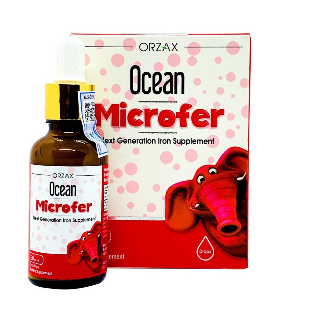 Ocean Microfer I Help To Supplement Iron For The Body Improve Anemia In Children Shopee Malaysia