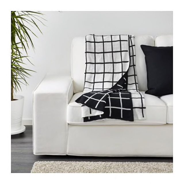 Ikea Almalie Throw Blanket Shopee Malaysia