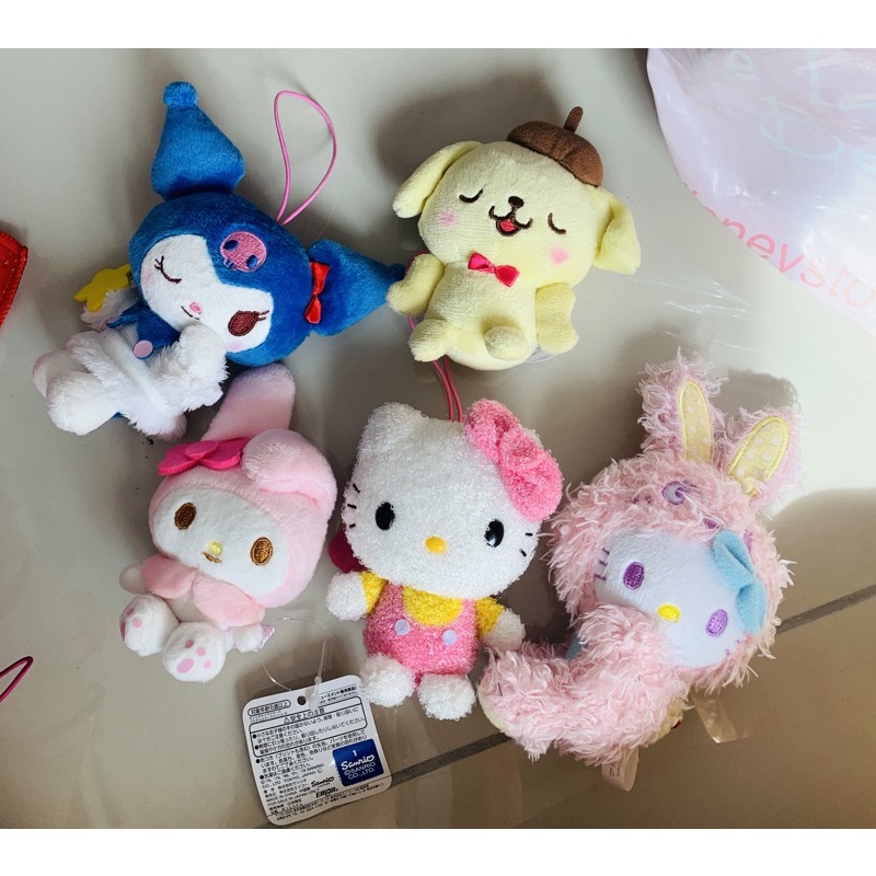 Sanrio Characters Keychain Soft Toys Set | Shopee Malaysia