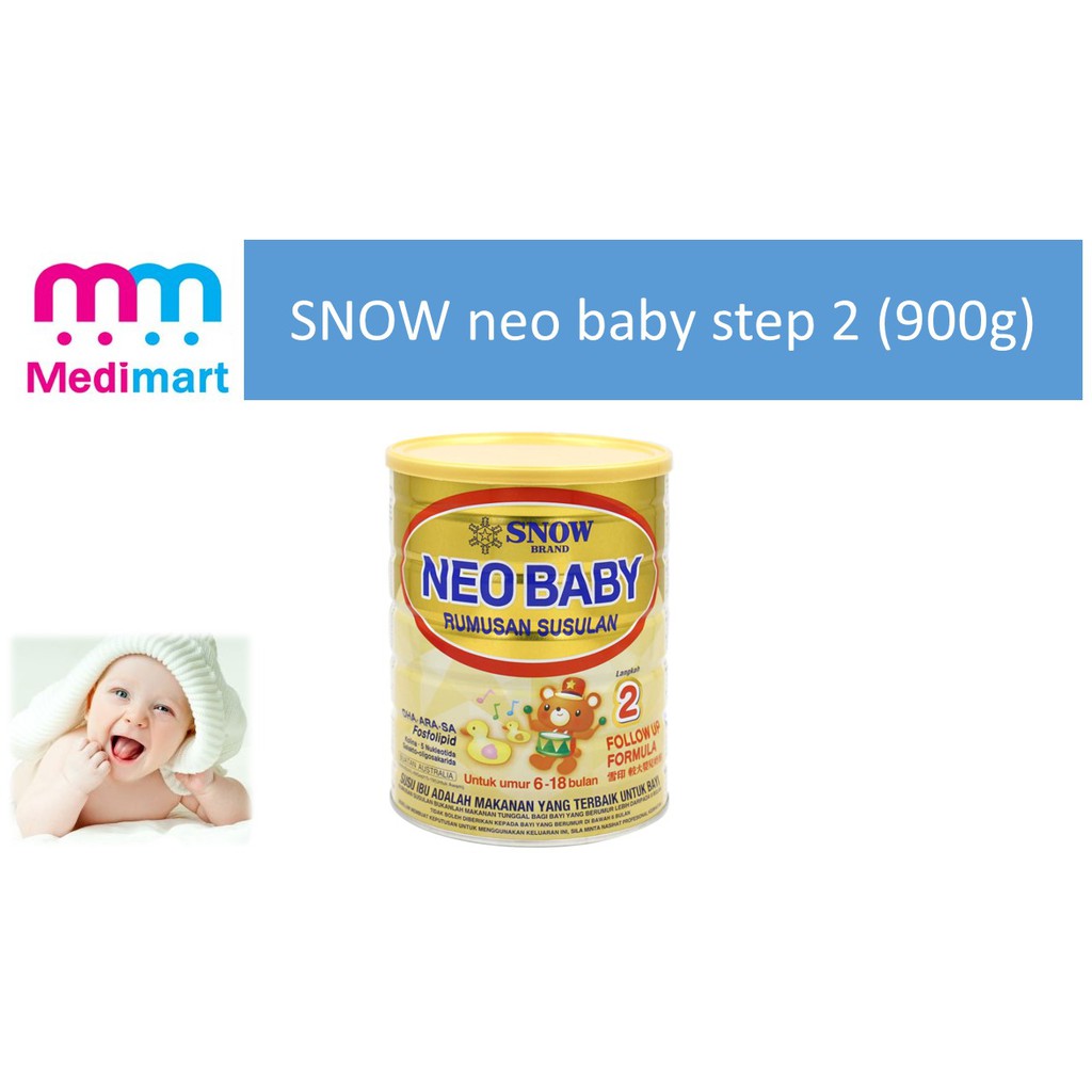 Susu Neo Baby Step 2 900g Exp 2022