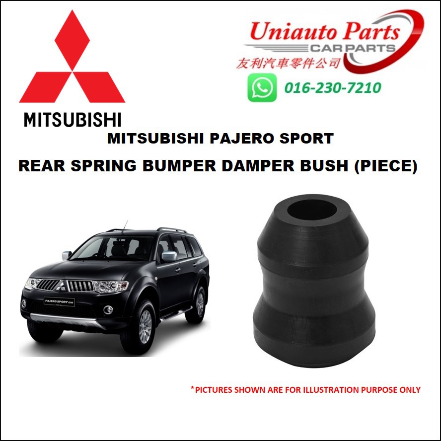 Mitsubishi Pajero Sport Rear Spring Bumper Damper Bush Piece Shopee Malaysia