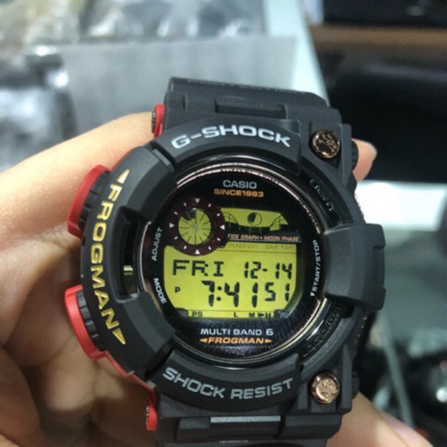 35th anniversary g shock frogman