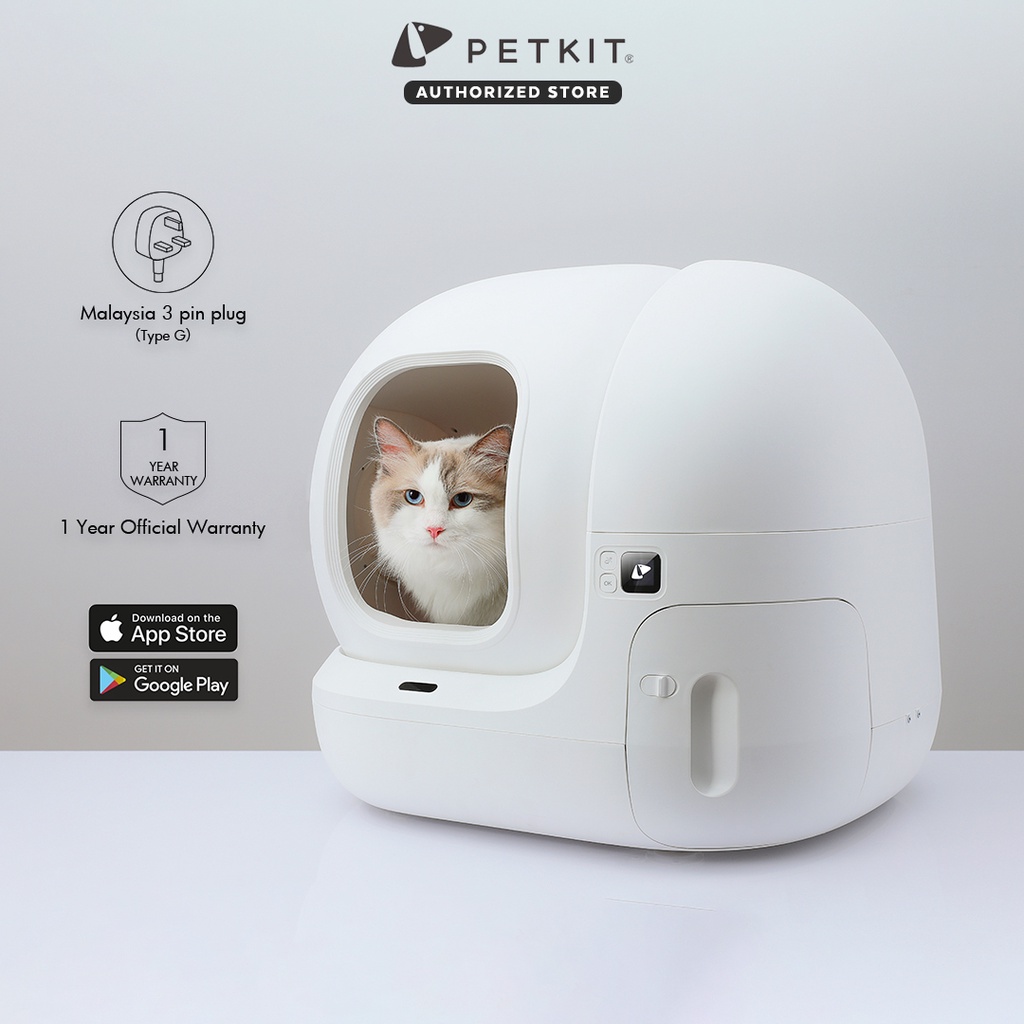 PETKIT Pura Max SelfCleaning Cat Litter Box Shopee Malaysia