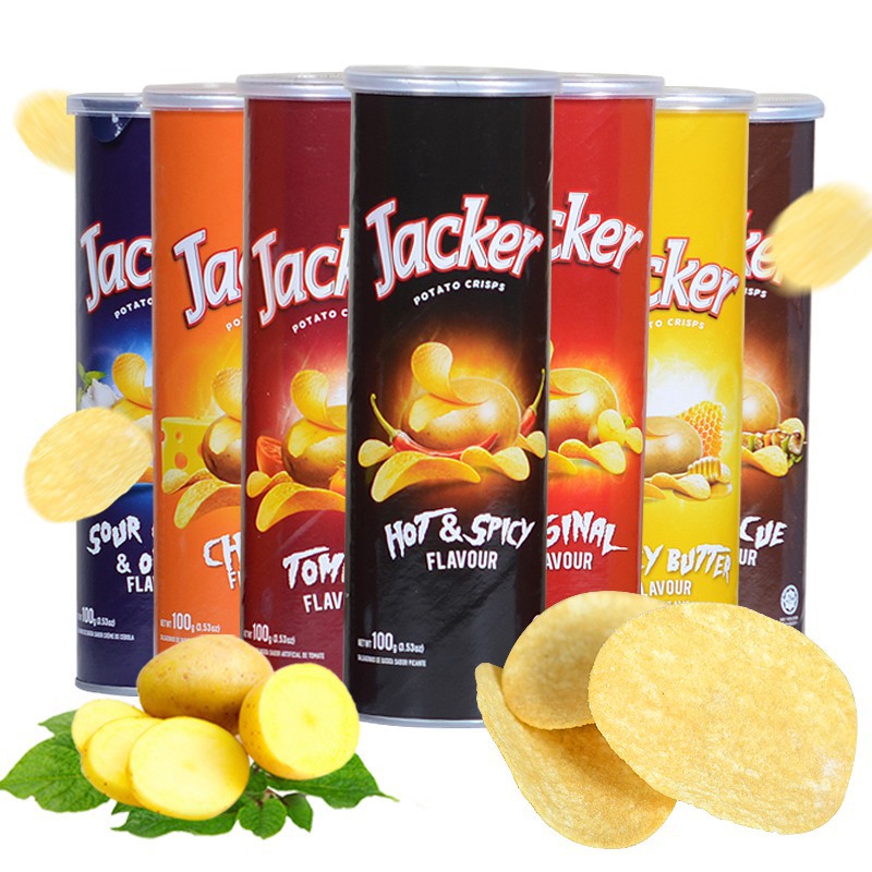Jacker Potato Chip Pelbagai Perisa (60g/150g) Shopee Malaysia