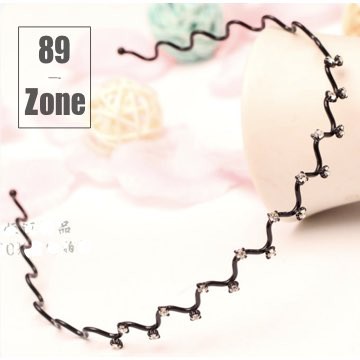 Thin Wave Headband Iron Hairband
