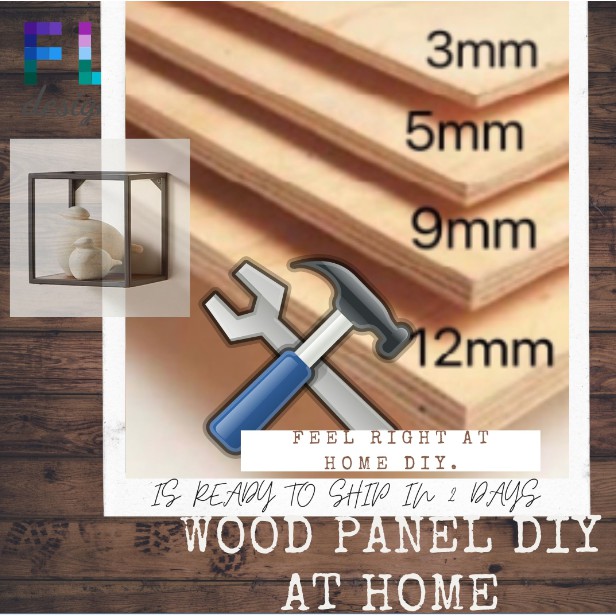 Multipurpose Plywood Timber Panel Papan Kayu 3mm/5mm/9mm/12mm Ready ...