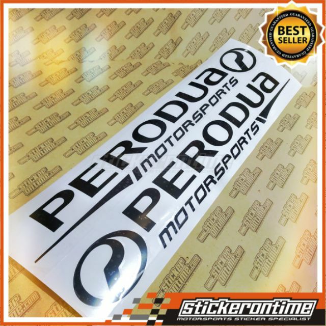 Car SideDoor Sticker Set PERODUA Myvi Axia Alza Bezza Viva 
