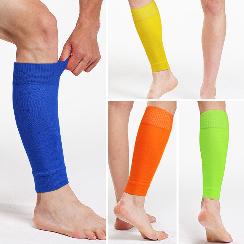 Purpose Multi Men's Leg Warmers Basketball Football Sports Socks Adult Shin Guard Calf Children's Brace Calcetines Ho...