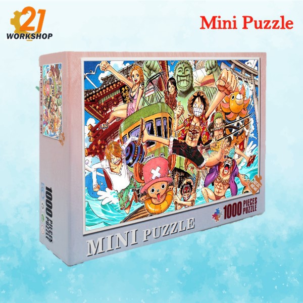 (Ready Stock) 1000 PCS Puzzle Mini Puzzle / 1000 Pieces Puzzle Scenery Painting Puzzle One Piece
