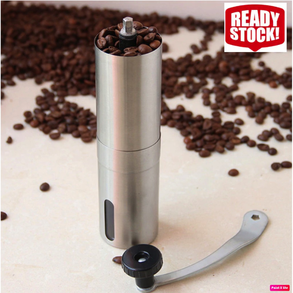 Manual Coffee Grinder ceramics Core 304 Stainless Steel Hand Burr Mill Grinder Ceramic Corn Coffee Grinding