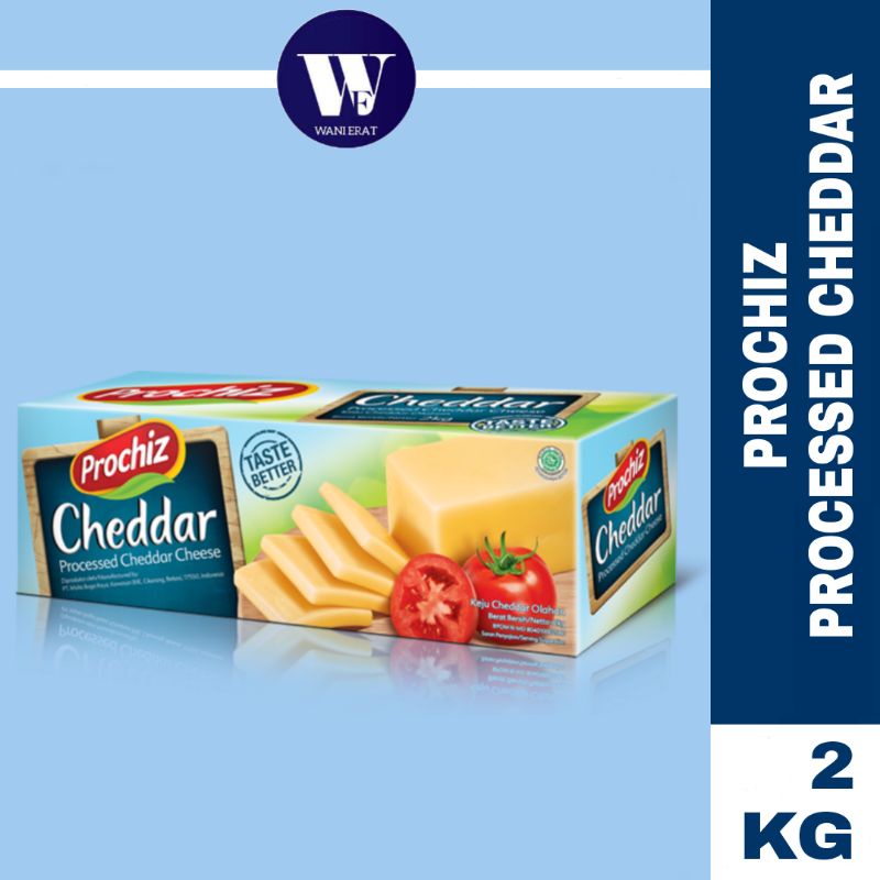 [2KG] PROCHIZ CHEDDAR CHEDDAR BLOCK PROCESSED CHEDDAR CHEESE