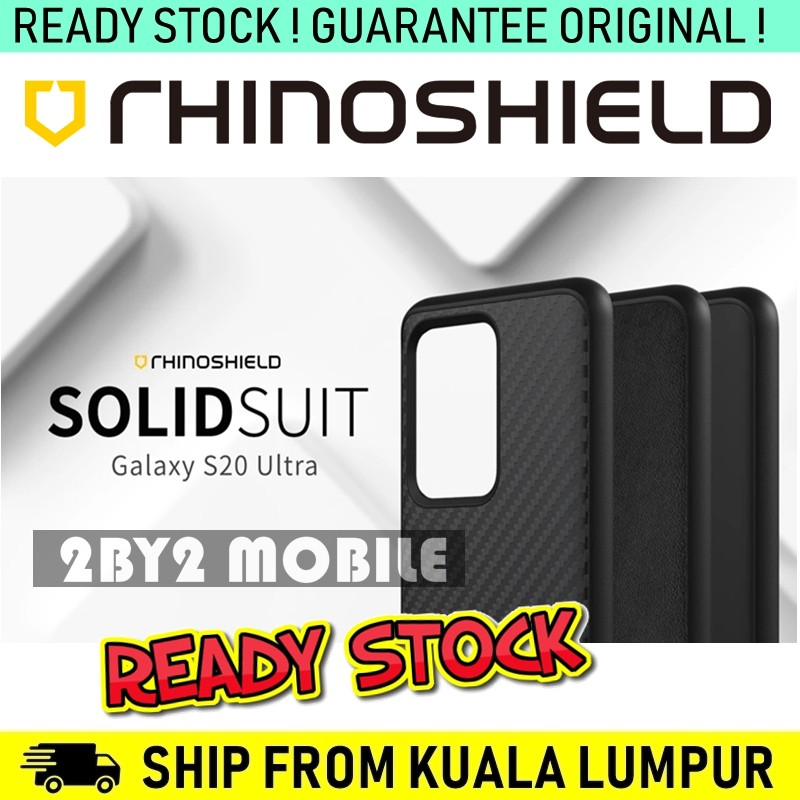 Rhinoshield Solidsuit Galaxy S20 S21 FE / A52 A52s A53 / S20 Plus / S22  Ultra / S21 Ultra / S21 Plus case casing cove | Shopee Malaysia