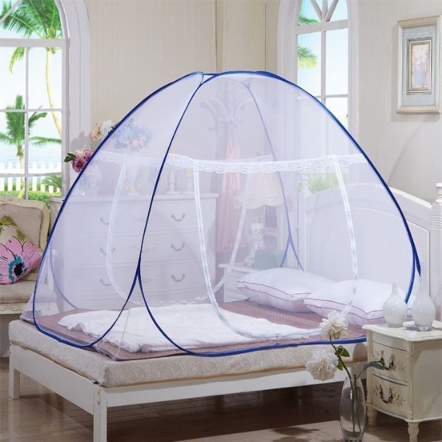 Foldable Mosquito Net Kelambu khemah Nyamuk Lipat Besar (king/queen ...