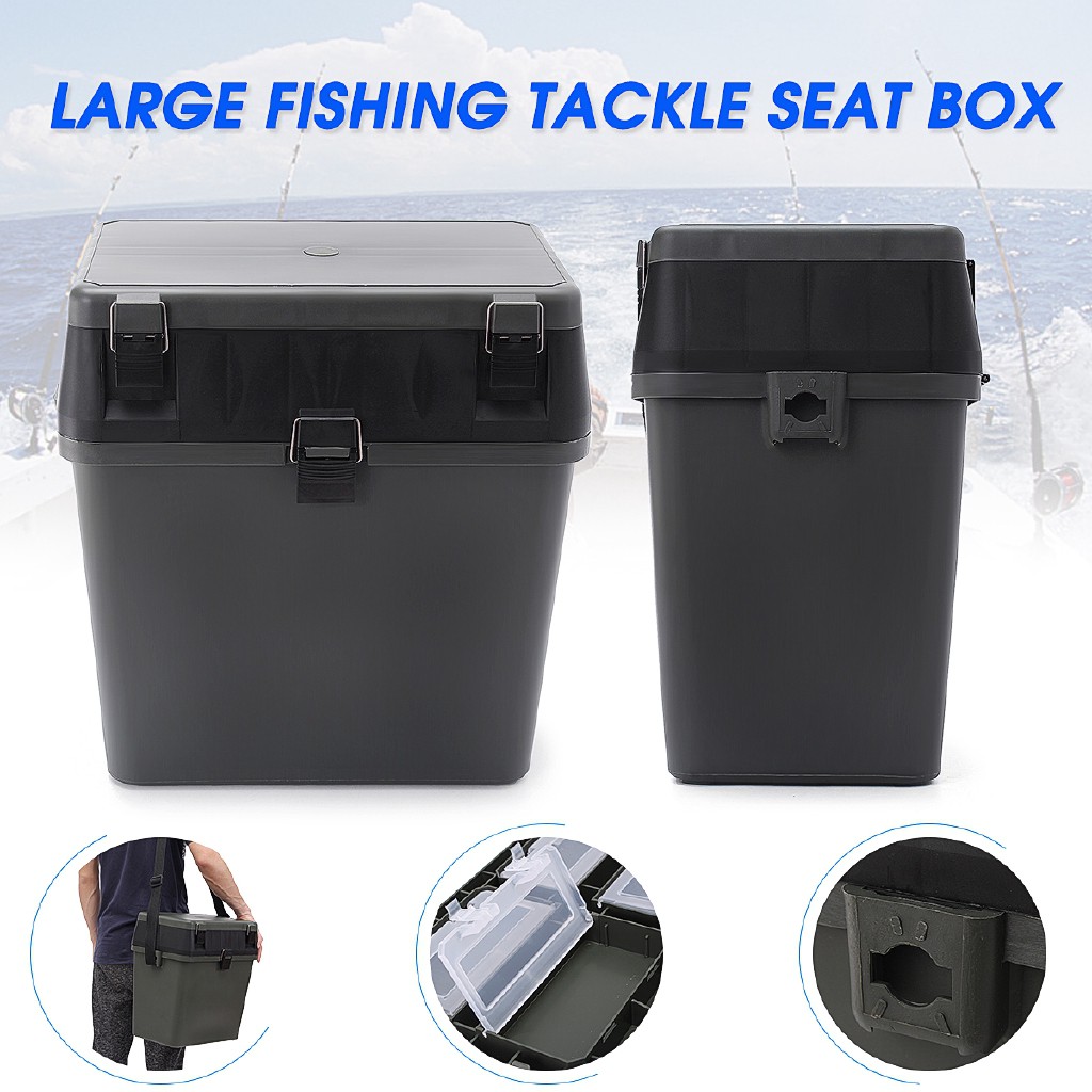 fishing seat box side trays