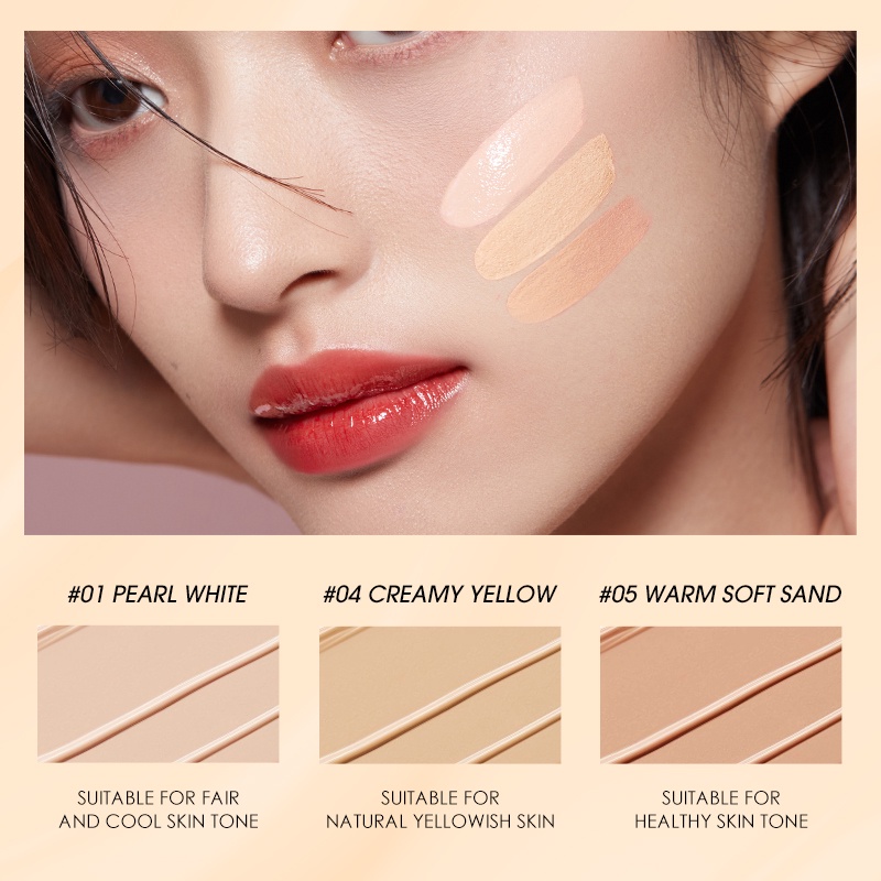 O.TWO.O Foundation 30ml  glowing foundation 24Hour Long Lasting Wear High Coverage Oil Control Moisturizing Face Makeup otwoo cosmetic foundation full coverage #2