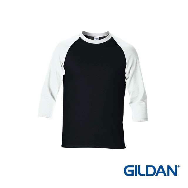 black white raglan