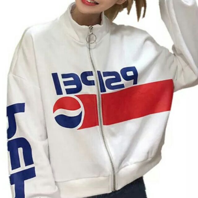 white pepsi hoodie