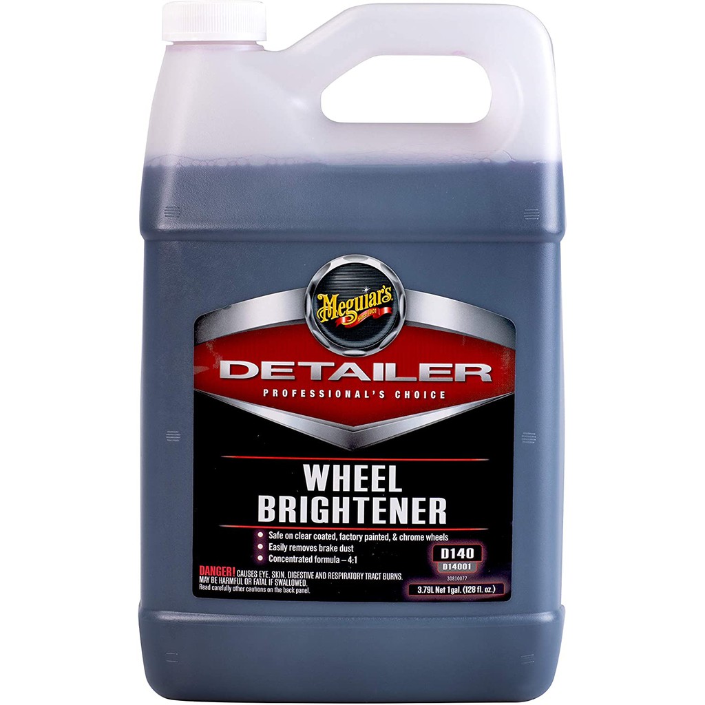 Meguiar's Wheel Brightener D140 200ml 500ml 1000ml Repack (Clean Rim