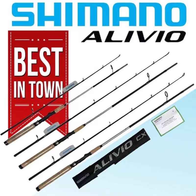 Shimano Alivio Cx Fishing Rod Baitcasting And Spinning Shopee Malaysia