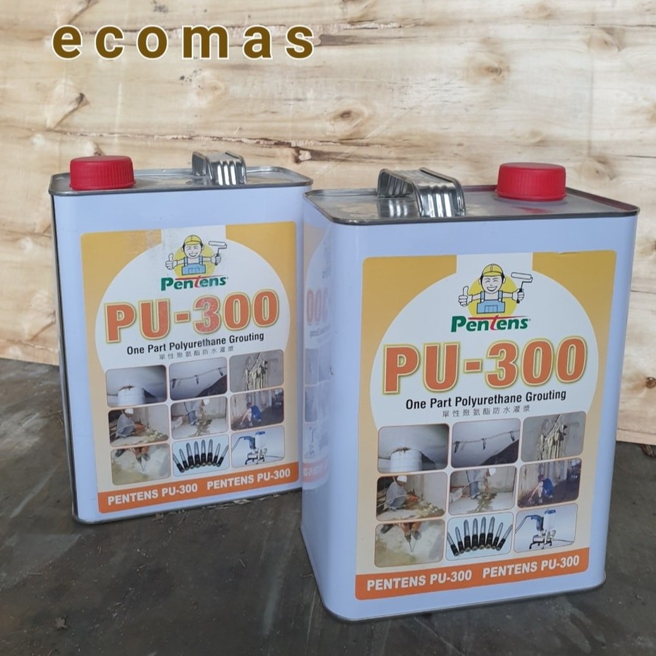 Ready Stock Pentens Pu 300 4kg One Part Polyurethane Hydrophobic Pu Grout Shopee Malaysia