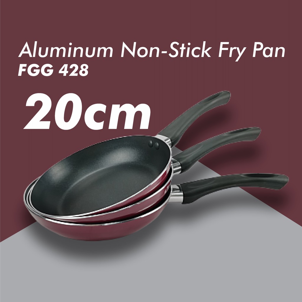 AFGY FGG 428 ALUMINUM NON-STICK FRY PAN