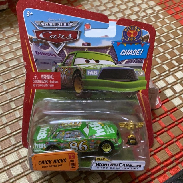 Disney Pixar Cars Chick Hicks with Piston Cup Chase | Shopee Malaysia