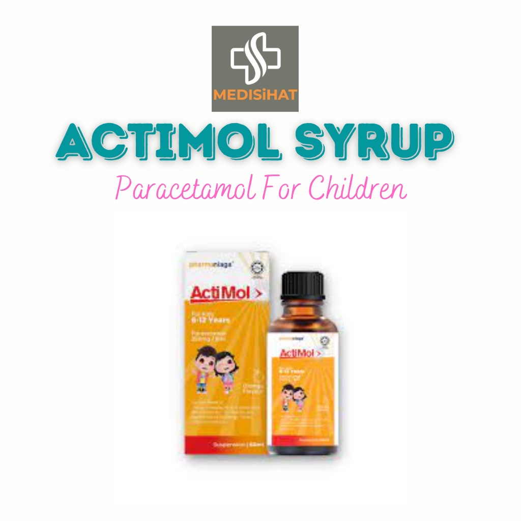 Actimol Suspension Paracetamol For Children Shopee Malaysia