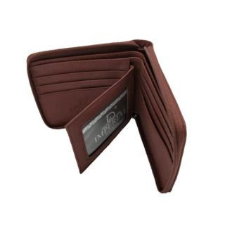  Original  Imperial  Horse  Genuine Leather Full Zipper Wallet 