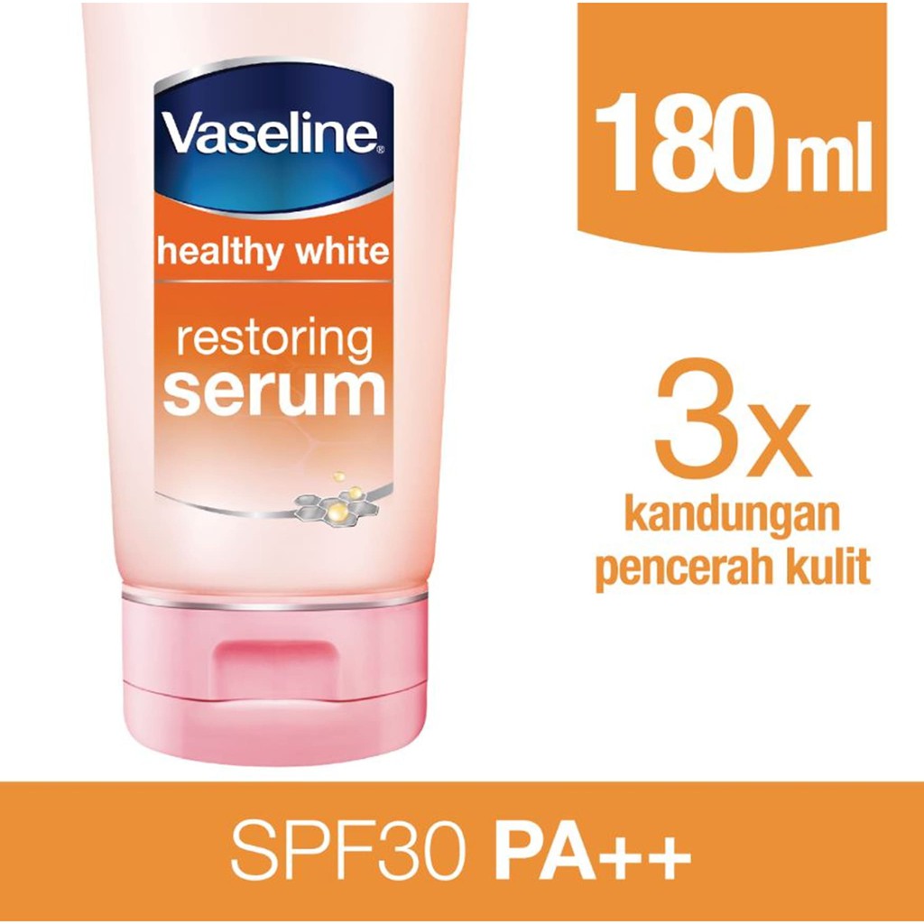 Vaseline HEALTHY WHITE Bleaching SERUM SPF 30 PA++ 180ML | Shopee Malaysia
