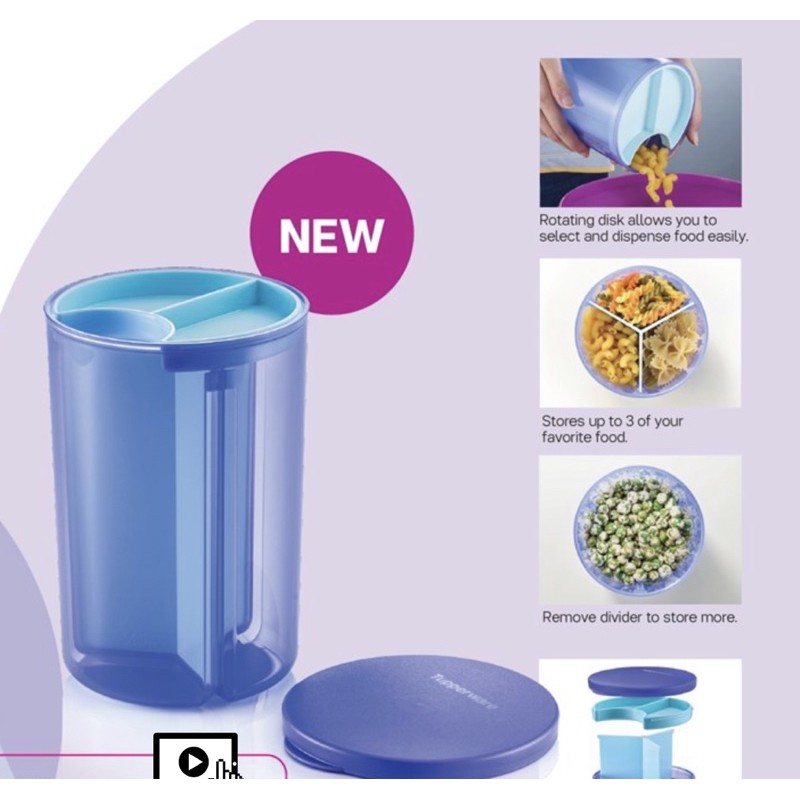 Tupperware Trio Storer 1.5L