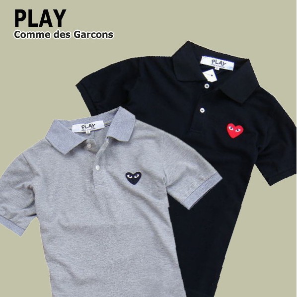 cdg collar shirt