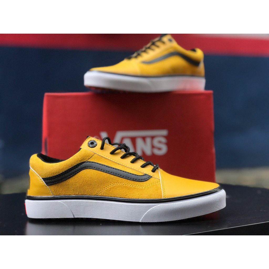 vans old skool north face yellow