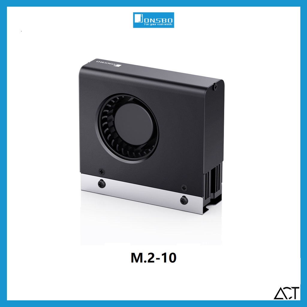Jonsbo M.210 / 2280 M.2 SSD Heatsink Fan Radiator / Aluminum Alloy