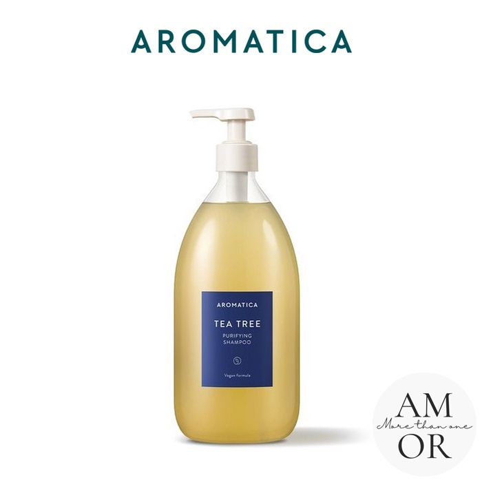 [Aromatica] Tea tree Purifying Shampoo 1L Shopee Malaysia