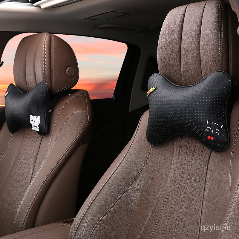 Car Headrest Pillow Cartooncar Seat, Zodiac Car Seat Covers