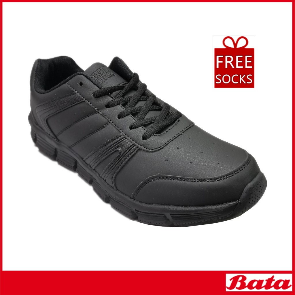 Bata Notrh Star Size 5 12 Kasut Sekolah Hitam Sneakers Kasut Sekolah Men Black Bata Original