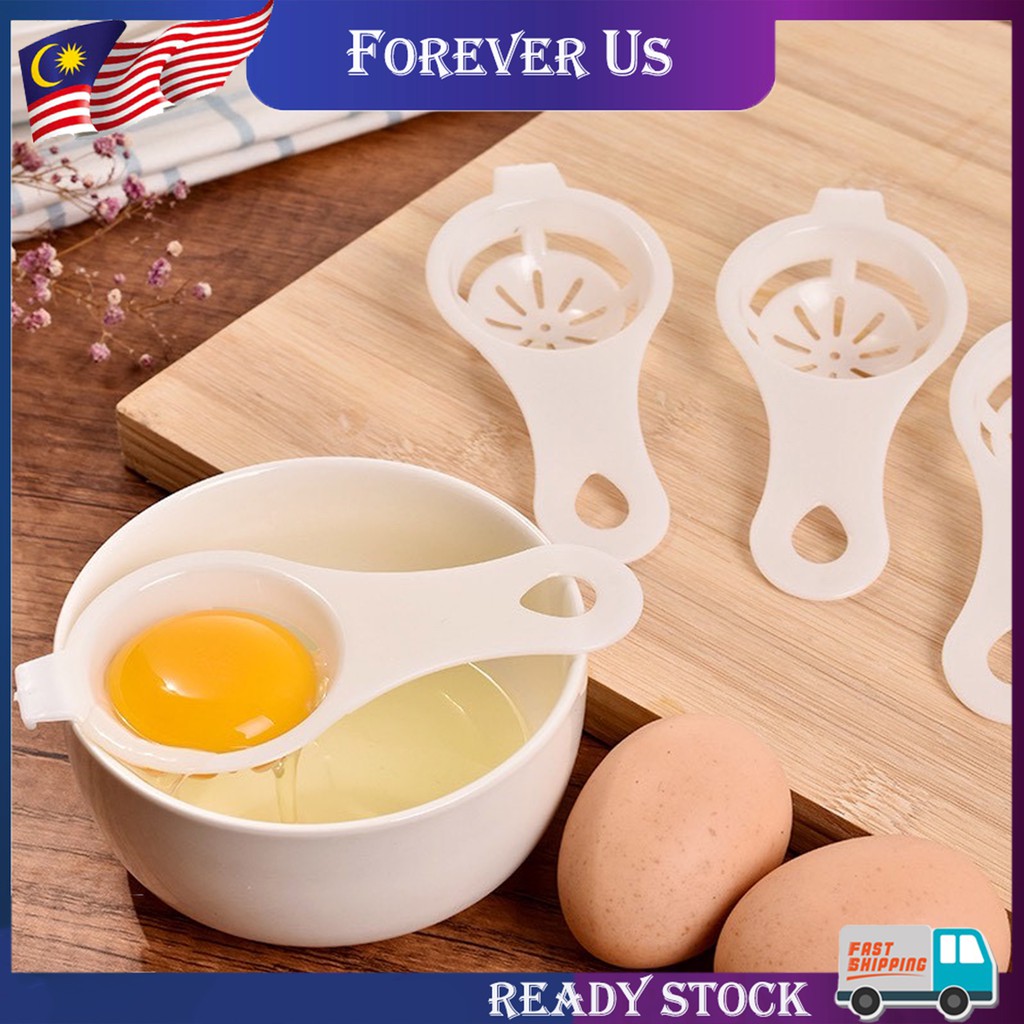 Egg Separator Egg White Yolk Sifting Holder Egg Divider Kitchen Accessory Alat Pemisah Telur Kuning