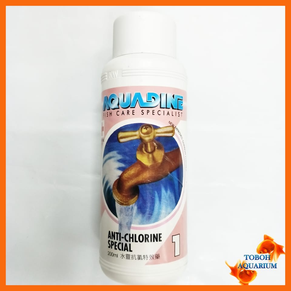 Aquadine AntiChlorine Special 200ml Shopee Malaysia