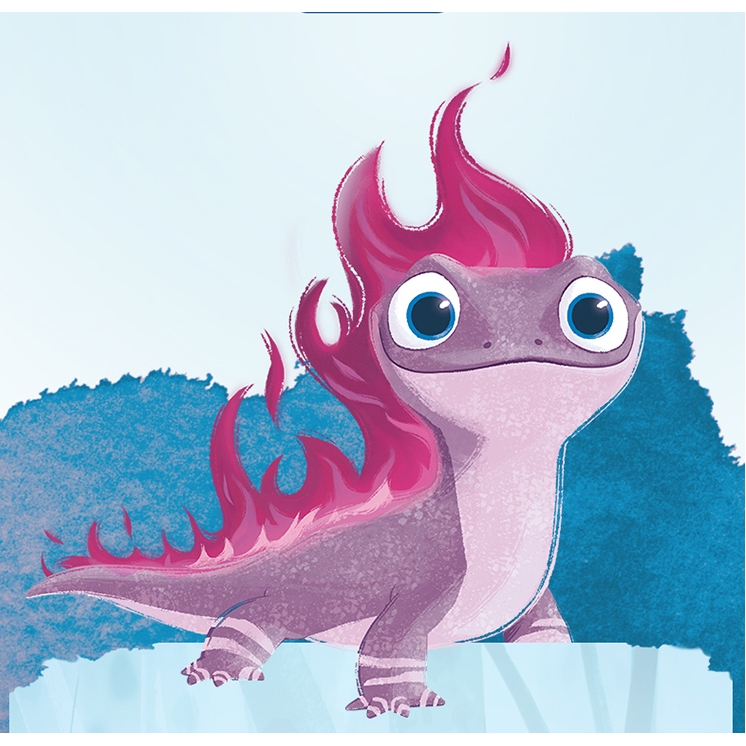 frozen 2 salamander costume