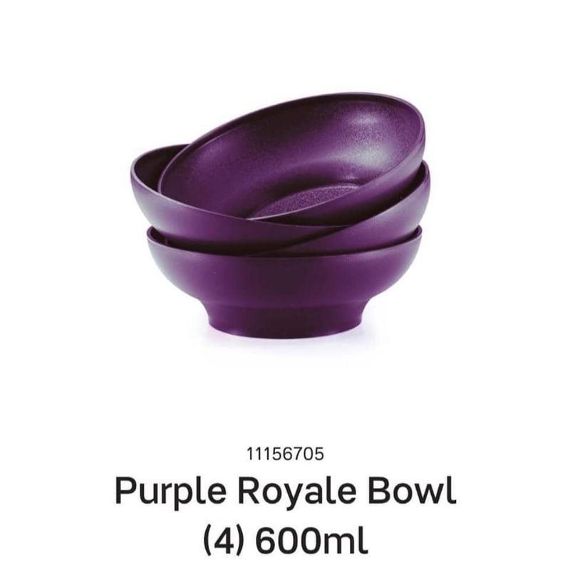 Tupperware Microwave Blossom Bowl (4pcs per set)