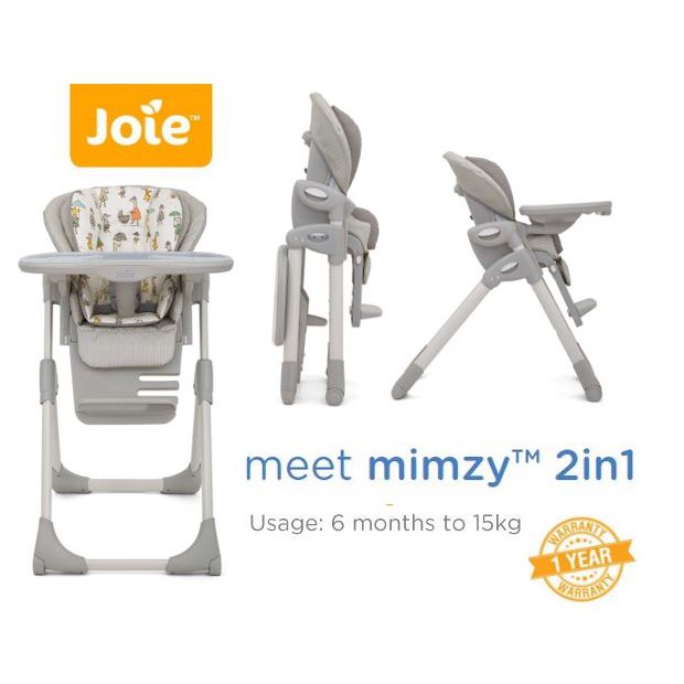 joie mimzy 2 in 1 highchair rain