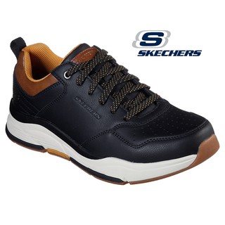 SKECHERS_MEN'S RELAXED FIT DEVENT DARK BROWN 64440DKBR | Shopee Malaysia