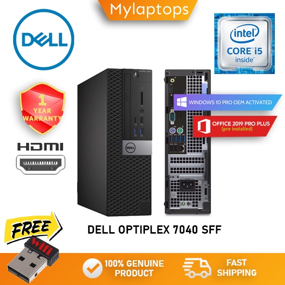 DELL OPTIPLEX 7040 SFF HIGH SPEC [CORE i5-6TH GEN / 64GB RAM DDR4 ...