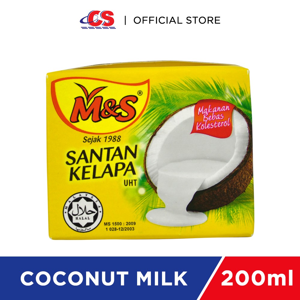 M & S Santan Kelapa (200ml) | Shopee Malaysia