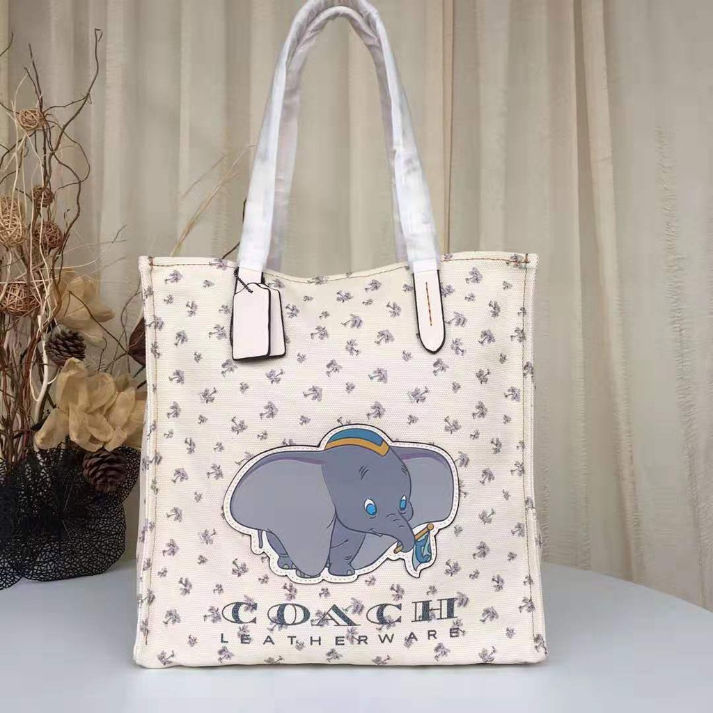 coach elephant tote