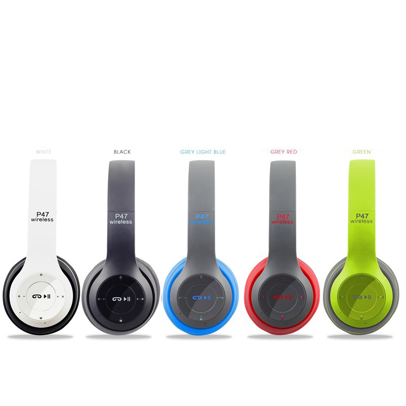 p47 wireless bluetooth headset